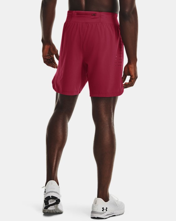 Men's UA SpeedPocket 7'' Shorts, Pink, pdpMainDesktop image number 2
